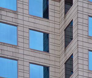 Preview wallpaper building, windows, edges, facade