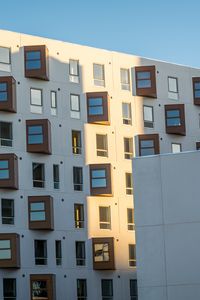 Preview wallpaper building, windows, edges, sunlight, architecture, white