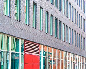 Preview wallpaper building, windows, facade, wall, architecture