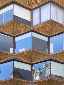 Preview wallpaper building, windows, facade, architecture, glass