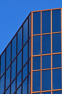 Preview wallpaper building, windows, facade, architecture, blue