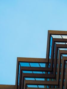 Preview wallpaper building, windows, facade, sky