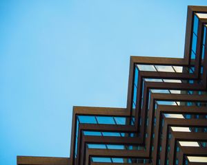 Preview wallpaper building, windows, facade, sky