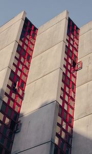 Preview wallpaper building, windows, facade, architecture, shadows