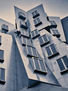Preview wallpaper building, windows, facade, architecture, edges