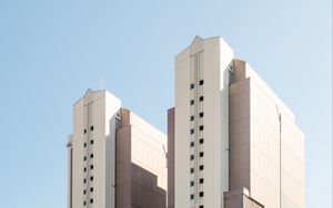 Preview wallpaper building, windows, facade, shadows, architecture