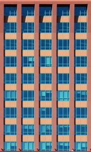 Preview wallpaper building, windows, facade, brick