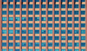 Preview wallpaper building, windows, facade, brick