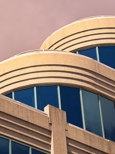 Preview wallpaper building, windows, facade, lines