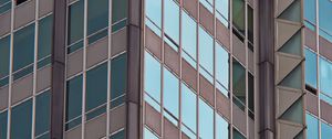 Preview wallpaper building, windows, glass, facade, architecture