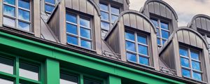 Preview wallpaper building, windows, sky, architecture, facade