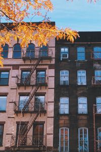 Preview wallpaper building, windows, stairs, facade, autumn