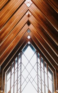 Preview wallpaper building, wooden, interior, window, room