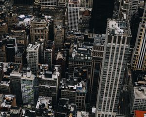 Preview wallpaper buildings, aerial view, city, architecture