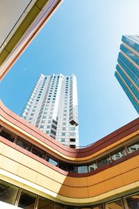 Preview wallpaper buildings, architecture, bottom view, sky