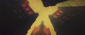 Preview wallpaper buildings, architecture, bottom view, fantasy