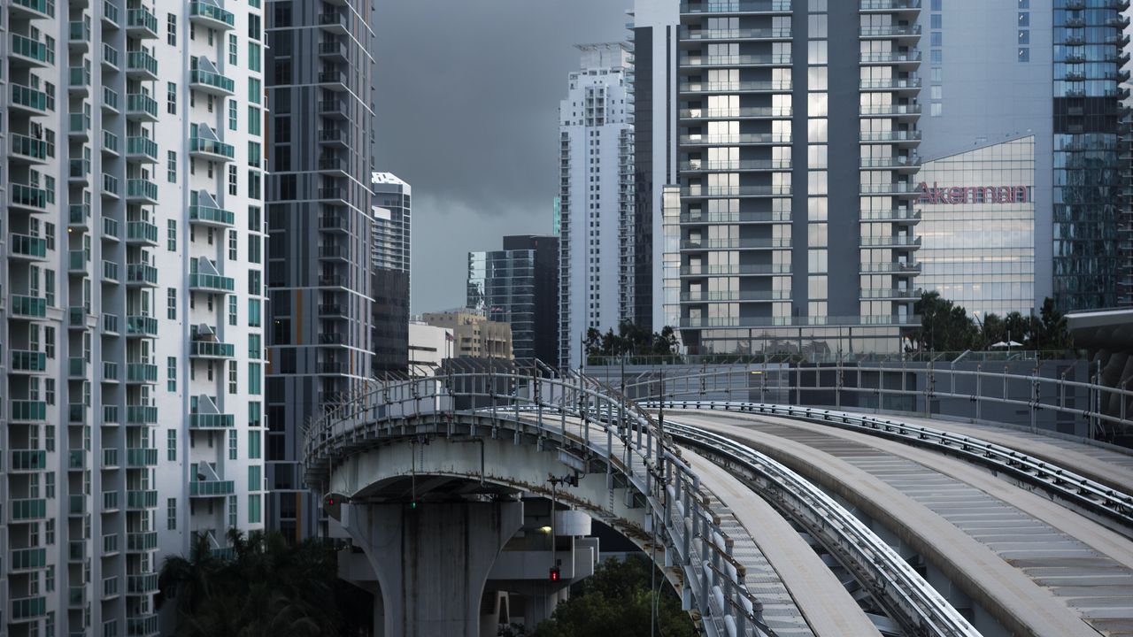 Wallpaper buildings, architecture, bridge, rails, city