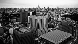 Preview wallpaper buildings, architecture, bw