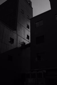 Preview wallpaper buildings, architecture, bw, facade
