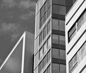 Preview wallpaper buildings, architecture, bw, gray