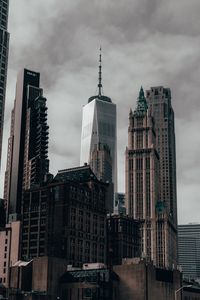 Preview wallpaper buildings, architecture, city, skyscrapers, gray