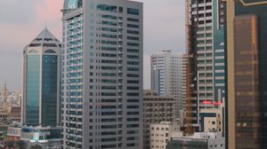 Preview wallpaper buildings, architecture, city, street
