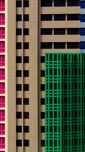 Preview wallpaper buildings, architecture, constructor, colorful