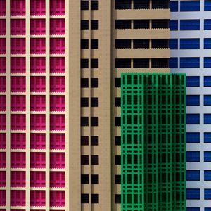 Preview wallpaper buildings, architecture, constructor, colorful