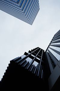 Preview wallpaper buildings, architecture, facade, bottom view, sky