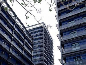 Preview wallpaper buildings, architecture, facade, branches