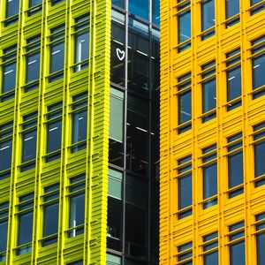Preview wallpaper buildings, architecture, facades, bright
