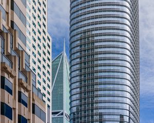Preview wallpaper buildings, architecture, facades, windows, spire