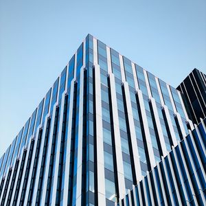 Preview wallpaper buildings, architecture, glass, bottom view