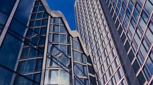 Preview wallpaper buildings, architecture, glass, reflection