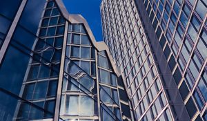 Preview wallpaper buildings, architecture, glass, reflection