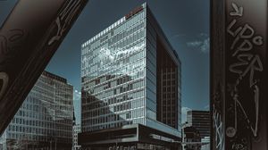 Preview wallpaper buildings, architecture, glass, sky