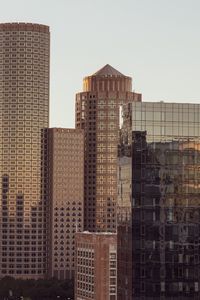 Preview wallpaper buildings, architecture, glass, brown
