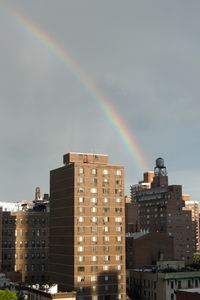 Preview wallpaper buildings, architecture, rainbow