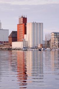 Preview wallpaper buildings, architecture, river, water, reflection