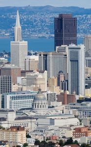 Preview wallpaper buildings, architecture, sea, city