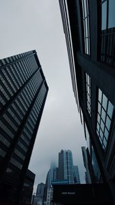 Preview wallpaper buildings, architecture, sky, gray