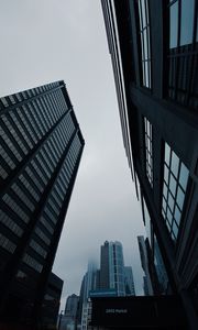 Preview wallpaper buildings, architecture, sky, gray