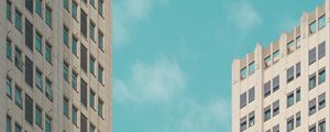 Preview wallpaper buildings, architecture, sky, minimalism