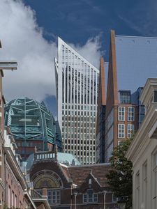 Preview wallpaper buildings, architecture, sky, clouds, city