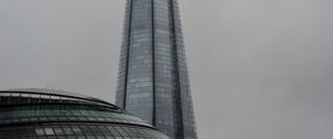 Preview wallpaper buildings, architecture, skyscraper, gray