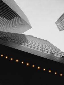 Preview wallpaper buildings, architecture, skyscrapers, gray, urban