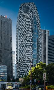 Preview wallpaper buildings, architecture, trees, sky, city