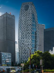 Preview wallpaper buildings, architecture, trees, sky, city