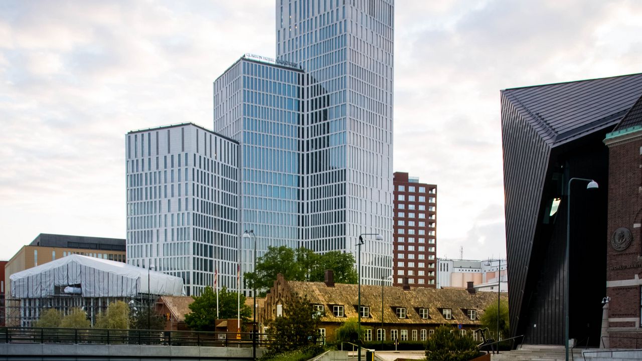 Wallpaper buildings, architecture, water, reflection