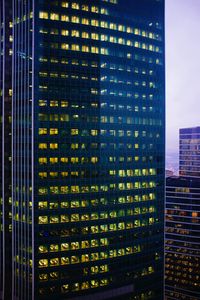 Preview wallpaper buildings, architecture, windows, lights, city